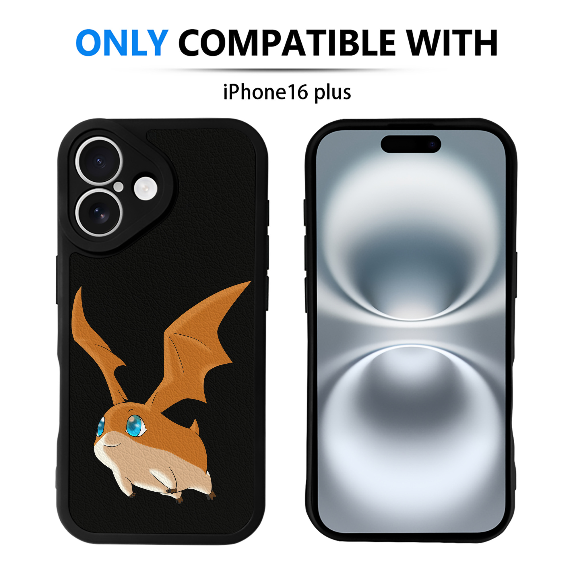 （画像用） Digimon デジタルモンスター/デジモン 【iPhone 16シリーズ対応】シリコンスマホケース（レザー調） 材質：シリコン